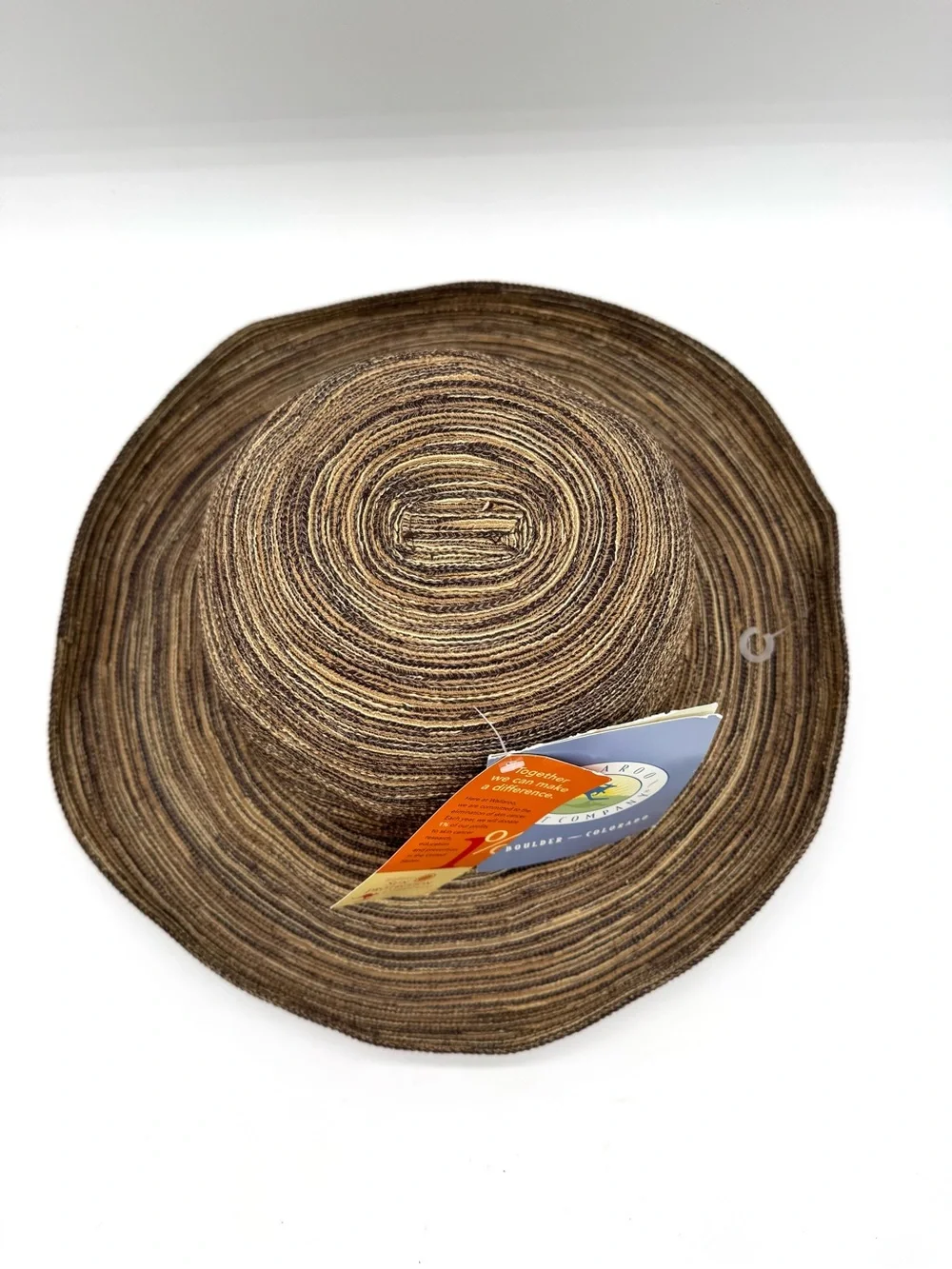 Wallaroo Hat Company Sydney sun hat Brown NWT